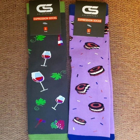 Womens Expression Socks - 2 Pair - Picture 1 of 4